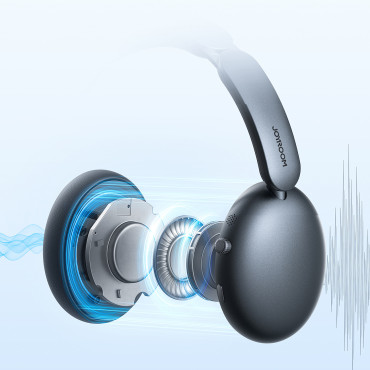 Brezžične slušalke J-glava serija JR-JH1 z ANC Bluetooth - črna