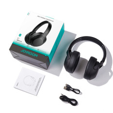 Fones de ouvido sem fio J-Head Series JR-JH2 com ANC Bluetooth - Preto