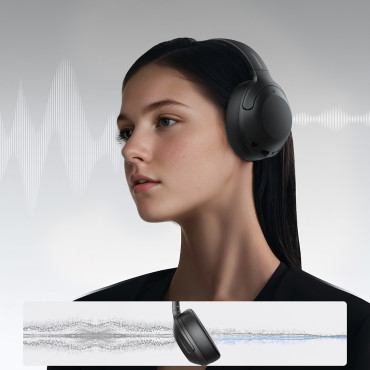 Trådløse hodetelefoner J-Head Series JR-JH2 med ANC Bluetooth - Svart