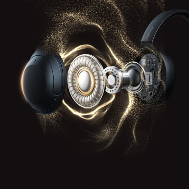 Trådløse hodetelefoner J-Head Series JR-JH2 med ANC Bluetooth - Svart