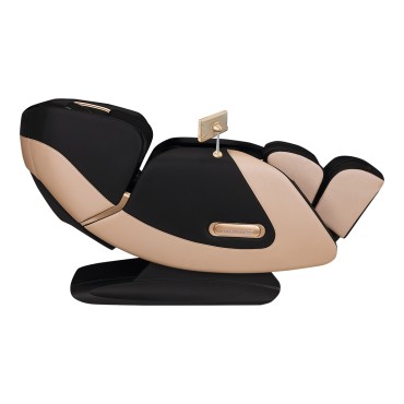 Fauteuil de massage Sakura Luxury 808 noir et beige — vue latérale