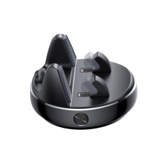 Soporte de automóvil con un soporte de herramienta en un tablero - Negro