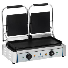 Kontakt Grill Contact BBQ Dvoda gladke 3600W 230V Royal Catering