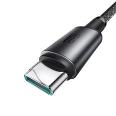 Kaabel USB-A - USB-C-kaabel magnetkäigu korraldajaga 1.2m - hall