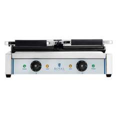 Contact grill contact double lisse 3600W 230V Royal Catering