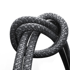Kabelski kabelski kabel - iPhone strela z magnetnim držalom 1.2m - Siva