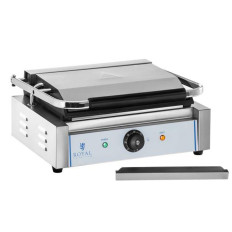 Επικοινωνία Grill Επικοινωνήστε με το BBQ Smooth Panini 2200W 230V Royal Catering
