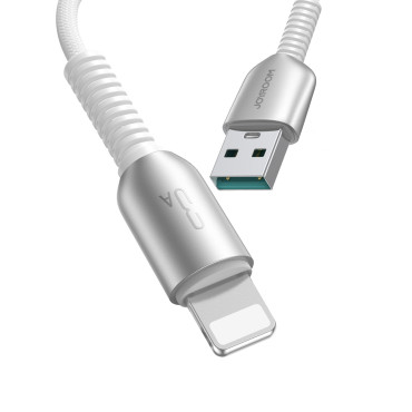 Modernā sērijas kabelis 3A USB-A - IPHONE LIGHTING 1.2m - pelēks