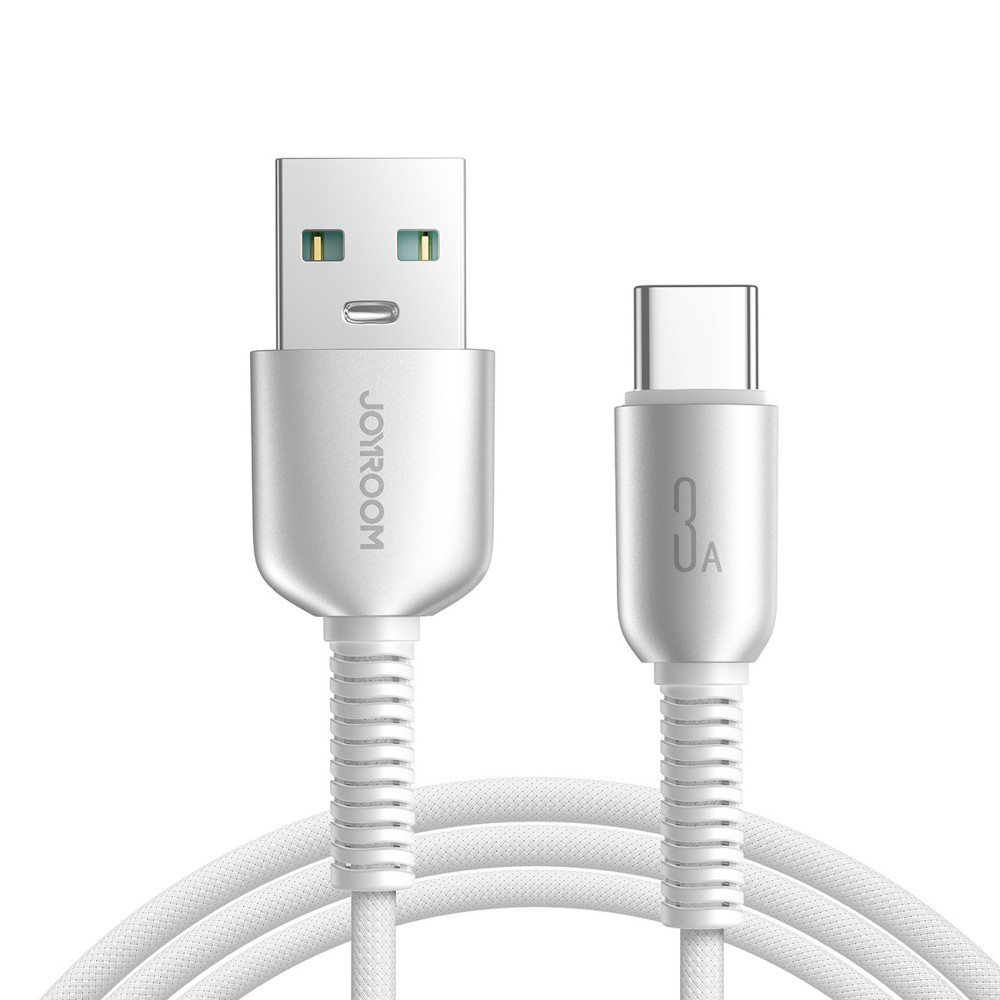 Καλώδιο σειράς αιχμής 3α USB-A - USB-C 1.2m - γκρι