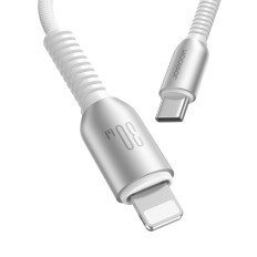 CABEL CUTTING-EDGE SERIES 30W USB-C-iPhone Lightning 1.2m - sivá