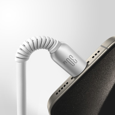 Cabel Cutting-Edge Series 30W USB-C - iPhone Lightning 1.2m - grå