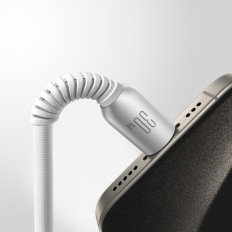 CABEL CUTTING-EDGE SERIES 30W USB-C-iPhone Lightning 1.2m - sivá