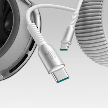 Schneide-Serie 60W USB-C-Kabel - USB-C 1.2m - Grau