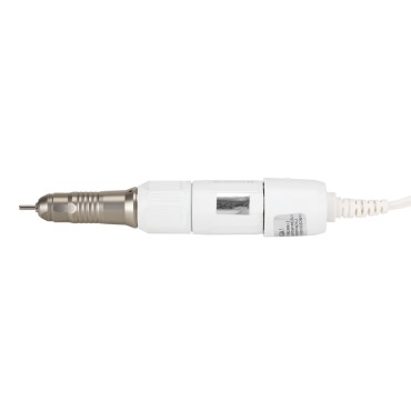 Micromotor SAEYANG SH20N blanco para máquina de taladro de uñas Marathon — vista lateral