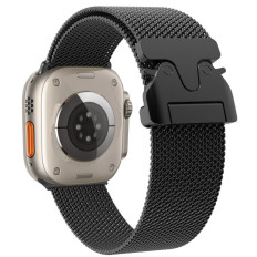 Karkötő öv titán milánium hurok Apple Nézd meg a 42/44 / 45/46 / 49mm-et - fekete