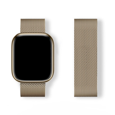 Bracelet belt Milanese Loop to Apple WATCH 42/44/45/46/49 - GOLD