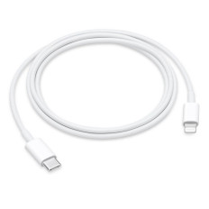 Original cable cable Apple USB-C - iPhone zibens 1m - balts