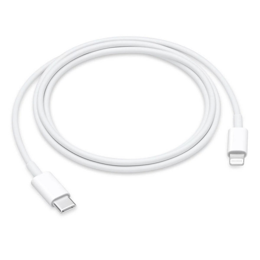 Original cable cable Apple USB-C - iPhone zibens 1m - balts