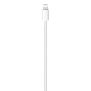 Original cable cable Apple USB-C - iPhone zibens 1m - balts