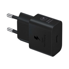 Samsung Gan USB-C 25W SFC Omrežni polnilnik - črna