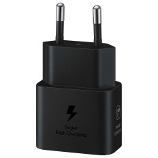 Samsung Gan USB-C 25W SFC Network Charger - Svart