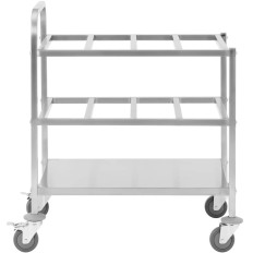 Transpordi kelner käru 24 GN 1/6 konteineritele kuni 450 kg