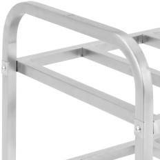 Transporte del carro de camareros para 24 GN 1/6 contenedores de hasta 450 kg