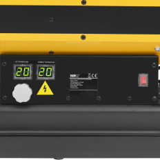 Oil blower heater for heating the workshop 12 L 20 kW