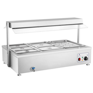 Bemar voda samostojni grelec z dopisom 6 x GN 150mm 55L Royal Catering