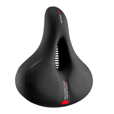 Cómoda silla de bicicleta...