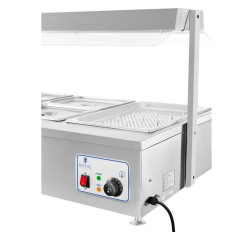 BEMAR VODY STAVEVYHODNÝ OHRUČNOSTI S KOĽAJOM 6 X GN 150MM 55L Royal Catering