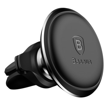 Suporte de carro magnético para um telefone quadriculado - preto