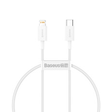 Kabelski vrhunska serija USB-C / strela PD 20W 2M - bela