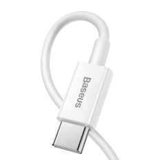 Kabelski vrhunska serija USB-C / strela PD 20W 2M - bela