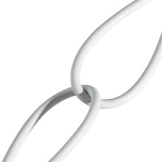 Kabelski vrhunska serija USB-C / strela PD 20W 2M - bela