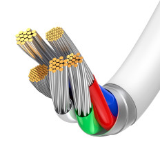 Cable Superior sērija USB-C / Lightning PD 20W 2m - balts