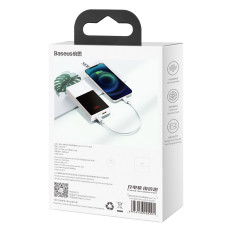 Kabelski vrhunska serija USB-C / strela PD 20W 2M - bela