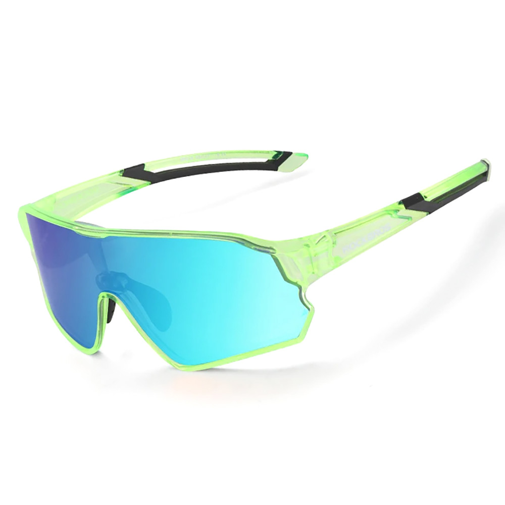 Gafas de bicicletas polarizadas para niños 8-14 años UV400 - Verde claro