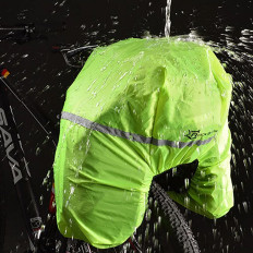 Sac de vélo sur le coffre 35L avec poches pliées A6-03BK - Noir