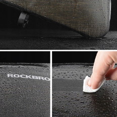 Τσάντα ποδηλάτων που έχει σταθεροποιηθεί σε ένα πλαίσιο 5L AS-017 - σκούρο πράσινο