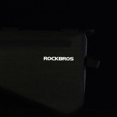 Bicycle bag fixed on a 5L AS-017 frame - Dark green