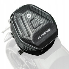 Mochila de bolsa de motocicleta para casco montado en horneado o asiento 35L - Negro