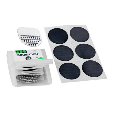 Repair kit Patches with glue Wed. 2.4cm Para remendar tubos de bicicleta