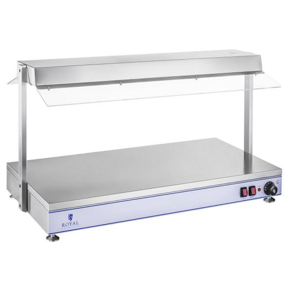 Elektrisk plate oppvarmingskuff Kompakt 4 halogenlamper 2000W 230V