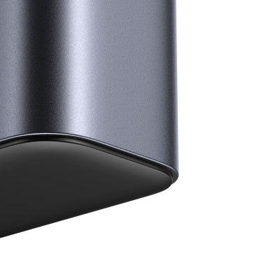 Laddstation Multi-station Loader Gan 65W EU 4x USB-C och 2X USB-A - Mörkgrå