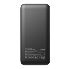 Powerbank JR-PBF12 10000mAh 2.4A 2x USB-A 1x USB-C - Schwarz