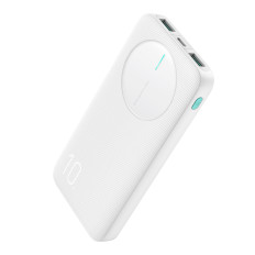 Powerbank Jr-PBF12 10000mAh 2.4A 2x USB-A 1x USB-C - Branco