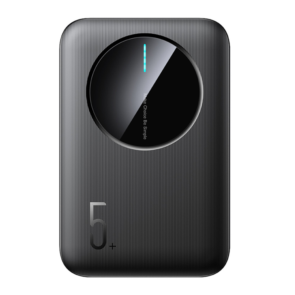 PowerBank JR-PBF13 5000MAH 2.4A 2x USB-A 1X USB-C - melns