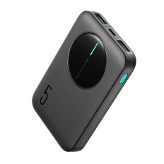 Powerbank JR-PBF13 5000mAh 2.4A 2x USB-A 1x USB-C - Schwarz