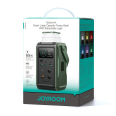 PowerBank Tourist 75000mAh 100W USB-C USB-A Lampas zīme zīme - zaļa